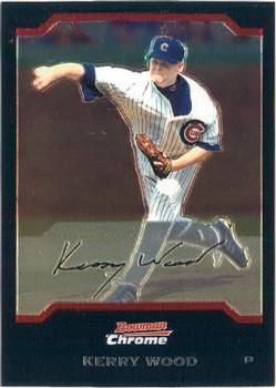 2004 Bowman Chrome #12 Kerry Wood Front