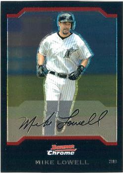 2004 Bowman Chrome #83 Mike Lowell Front