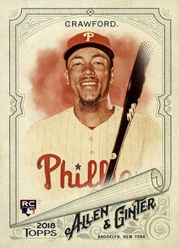 2018 Topps Allen & Ginter #127 J.P. Crawford Front