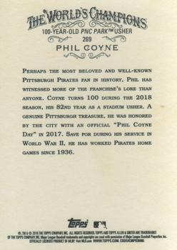 2018 Topps Allen & Ginter #269 Phil Coyne Back