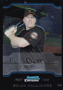 2004 Bowman Draft Picks & Prospects - Chrome #BDP26 Brian Dallimore Front