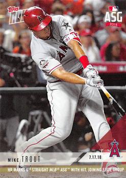 2018 Topps Now #470 Mike Trout Front
