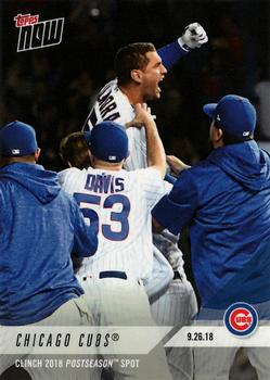 2018 Topps Now #794 Chicago Cubs Front