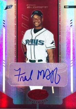 2004 Leaf Certified Materials - Mirror Autograph Red #63 Fred McGriff Front