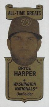 2018 Topps Heritage - 1969 Topps Bazooka All-Time Greats #69BG-14 Bryce Harper Front