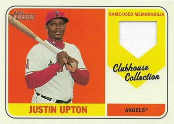 2018 Topps Heritage - Clubhouse Collection Relics #CCR-JU Justin Upton Front