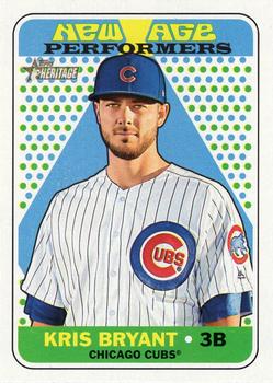 2018 Topps Heritage - New Age Performers #NAP-18 Kris Bryant Front