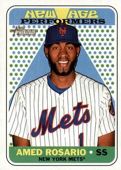 2018 Topps Heritage - New Age Performers #NAP-23 Amed Rosario Front