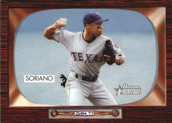 2004 Bowman Heritage #80 Alfonso Soriano Front