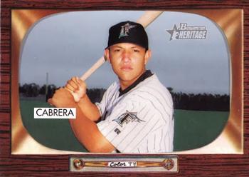 2004 Bowman Heritage #87 Miguel Cabrera Front