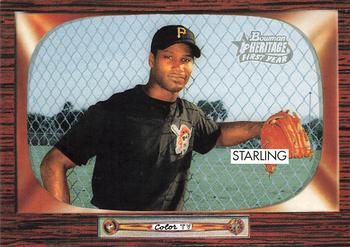 2004 Bowman Heritage #337 Wardell Starling Front