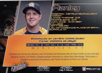 2011 Quebec Capitales #24 Pat Hanley Back