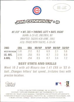 2004 Bowman's Best #BB-JJC Jon Connolly Back