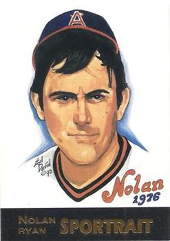 1992 Sportraits Limited Edition Promo Series 2 #2 Nolan Ryan Front