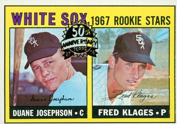 2016 Topps Heritage - 50th Anniversary Buybacks #373 White Sox 1967 Rookie Stars (Duane Josephson / Fred Klages) Front