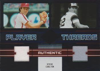 2004 Leaf Limited - Player Threads Double #PTD-6 Steve Carlton Front