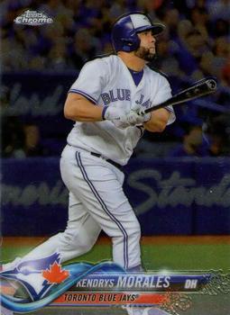 2018 Topps Chrome #85 Kendrys Morales Front