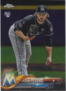 2018 Topps Chrome #122 Dillon Peters Front