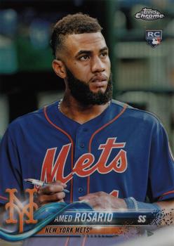 2018 Topps Chrome #60 Amed Rosario Front