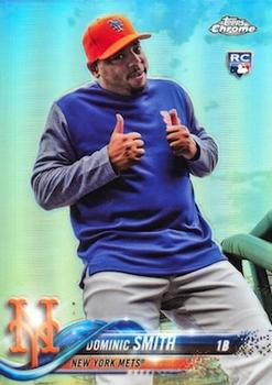 2018 Topps Chrome #162 Dominic Smith Front