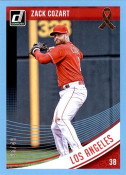 2018 Donruss - Father's Day Ribbon #90 Zack Cozart Front