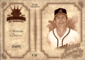 2004 Donruss Diamond Kings - Heritage Collection #HC-1 Dale Murphy Front