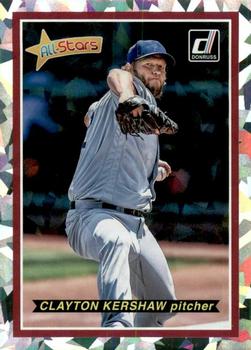 2018 Donruss - All-Stars Crystal #AS11 Clayton Kershaw Front