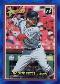 2018 Donruss - All-Stars Blue #AS3 Mookie Betts Front