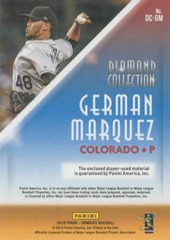 2018 Donruss - Diamond Collection #DC-GM German Marquez Back
