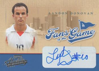 2004 Playoff Absolute Memorabilia - Fans of the Game Autographs #251 Landon Donovan Front