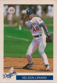 1997 Los Angeles Dodgers Police #NNO Nelson Liriano Front