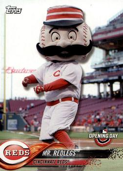 2018 Topps Opening Day - Mascots #M-7 Mr. Redlegs Front