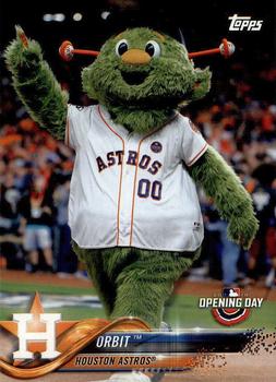 2018 Topps Opening Day - Mascots #M-13 Orbit Front
