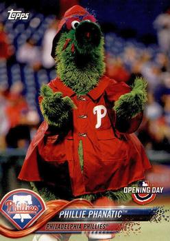 2018 Topps Opening Day - Mascots #M-18 Phillie Phanatic Front