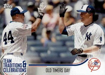 2018 Topps Opening Day - Team Traditions & Celebrations #TTC-OTD Old Timers Day Front