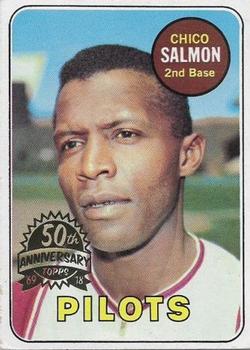 2018 Topps Heritage - 50th Anniversary Buybacks #62 Chico Salmon Front
