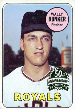 2018 Topps Heritage - 50th Anniversary Buybacks #137 Wally Bunker Front