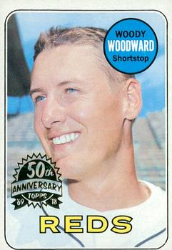 2018 Topps Heritage - 50th Anniversary Buybacks #142 Woody Woodward Front