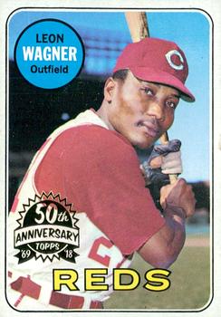 2018 Topps Heritage - 50th Anniversary Buybacks #187 Leon Wagner Front