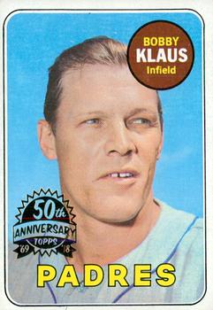 2018 Topps Heritage - 50th Anniversary Buybacks #387 Bobby Klaus Front