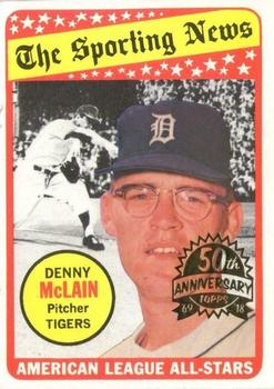 2018 Topps Heritage - 50th Anniversary Buybacks #433 Denny McLain Front