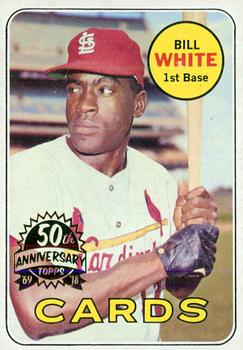 2018 Topps Heritage - 50th Anniversary Buybacks #588 Bill White Front