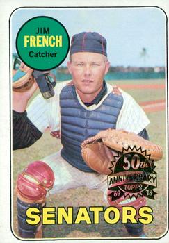 2018 Topps Heritage - 50th Anniversary Buybacks #199 Jim French Front