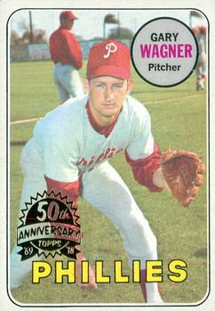 2018 Topps Heritage - 50th Anniversary Buybacks #276 Gary Wagner Front