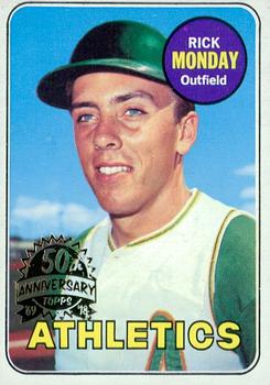 2018 Topps Heritage - 50th Anniversary Buybacks #105 Rick Monday Front
