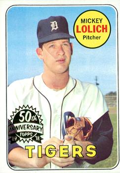 2018 Topps Heritage - 50th Anniversary Buybacks #270 Mickey Lolich Front