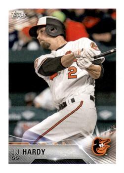2018 Topps Stickers #62 J.J. Hardy Front