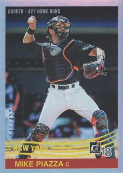 2018 Donruss - Career Stat Line #252 Mike Piazza Front