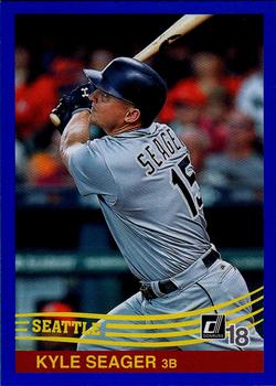 2018 Donruss - Holo Blue #260 Kyle Seager Front
