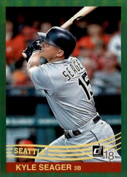 2018 Donruss - Holo Green #260 Kyle Seager Front